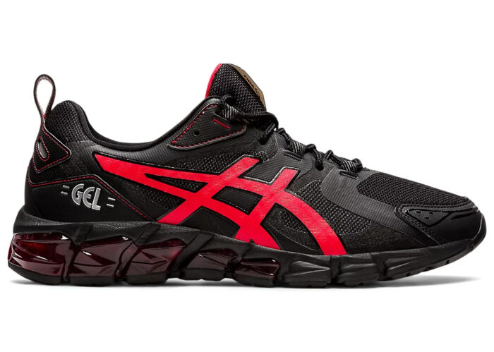 Asics gel quantum rouge et noir hotsell