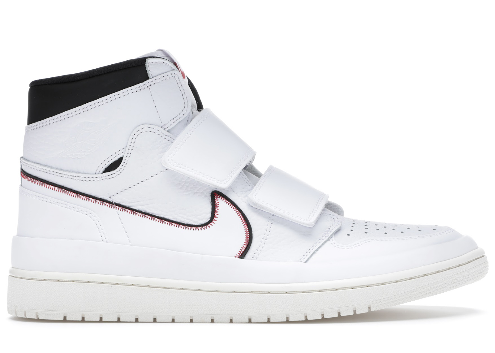 Air Jordan 1 Retro High Double Strap White Black Sail AQ7924 101