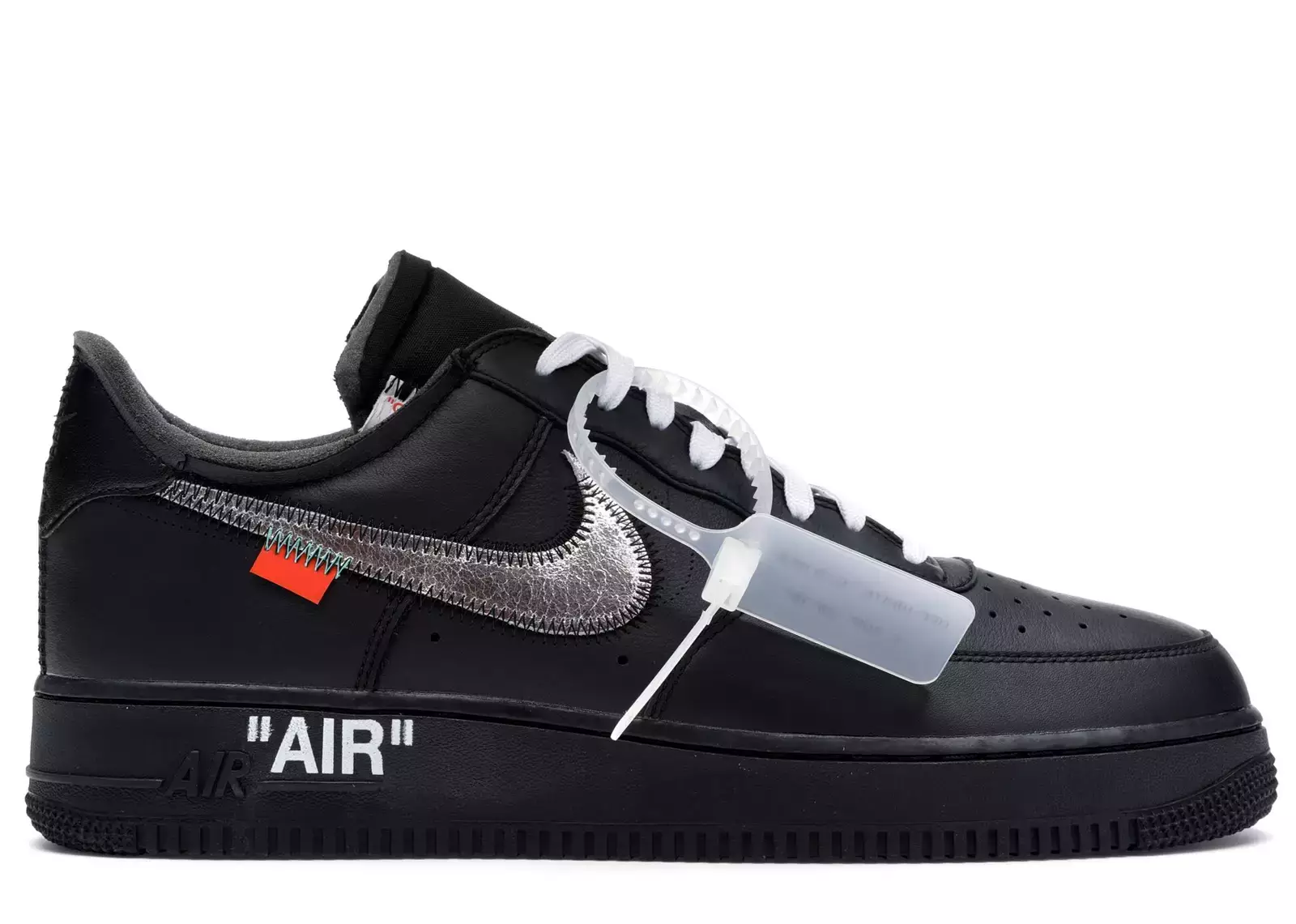 Nike Air Force 1 Low 07 Off White MoMA without Socks AV5210 001