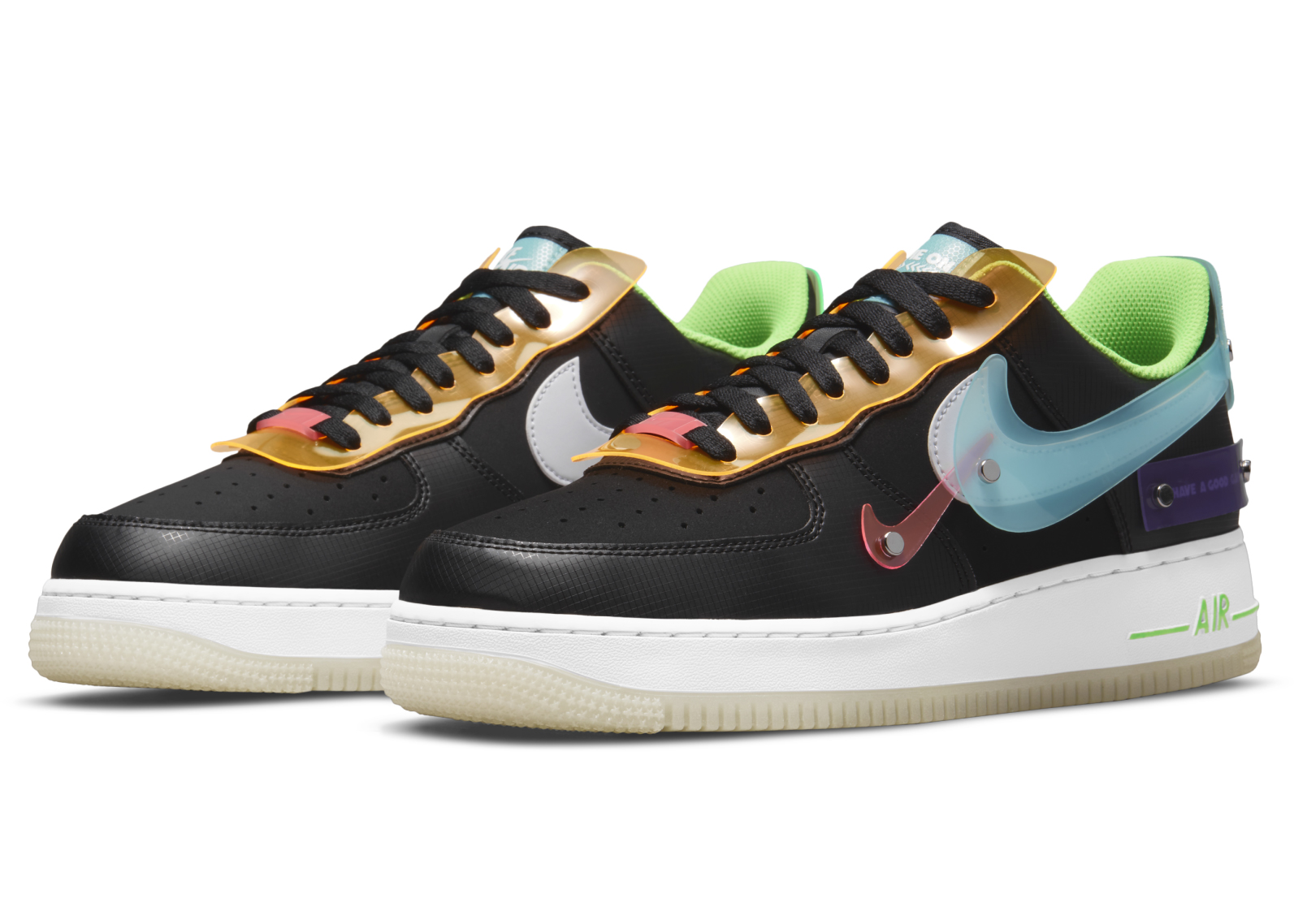 Nike air force 1 bande noir hotsell