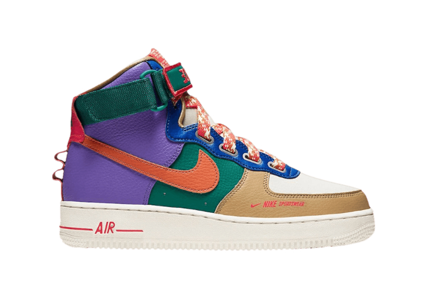 Nike Air Force 1 High Utility Force is Female Multi W CQ4810 046