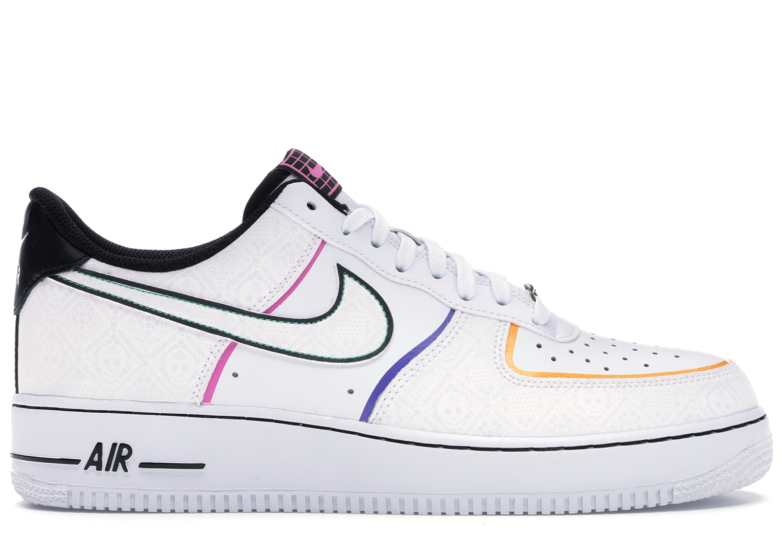 Nike Air Force 1 Low Day of the Dead 2019 CT1138 100