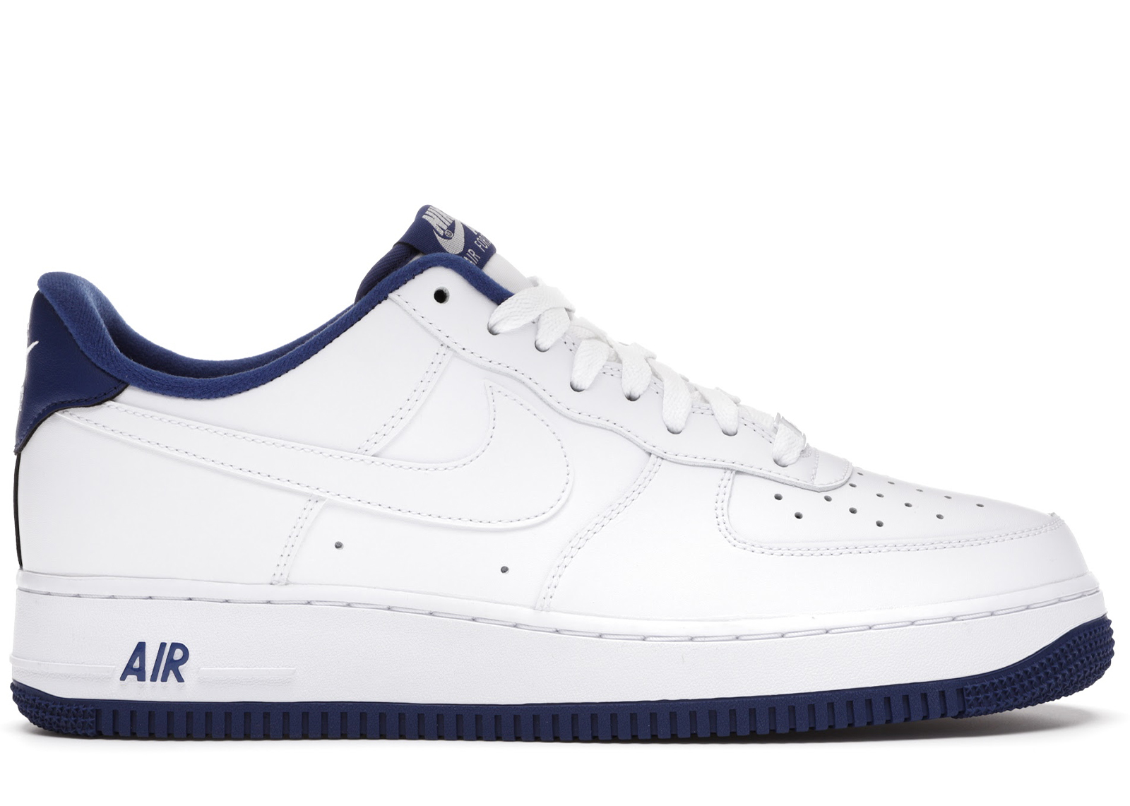 Nike Air Force 1 Low White Deep Royal Blue CD0884 102