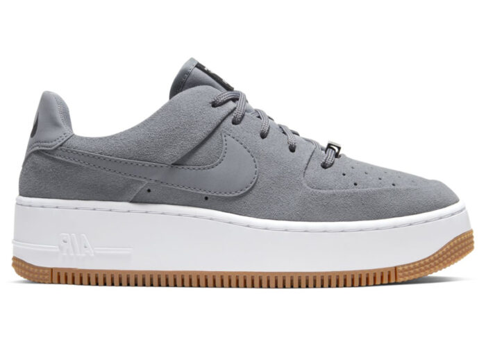 Nike air force 1 sage grey on sale