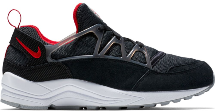 Nike air huarache red and black deals