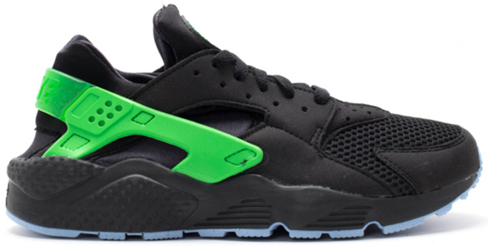 Nike Air Huarache Run FB Black Poison Green 705070 001