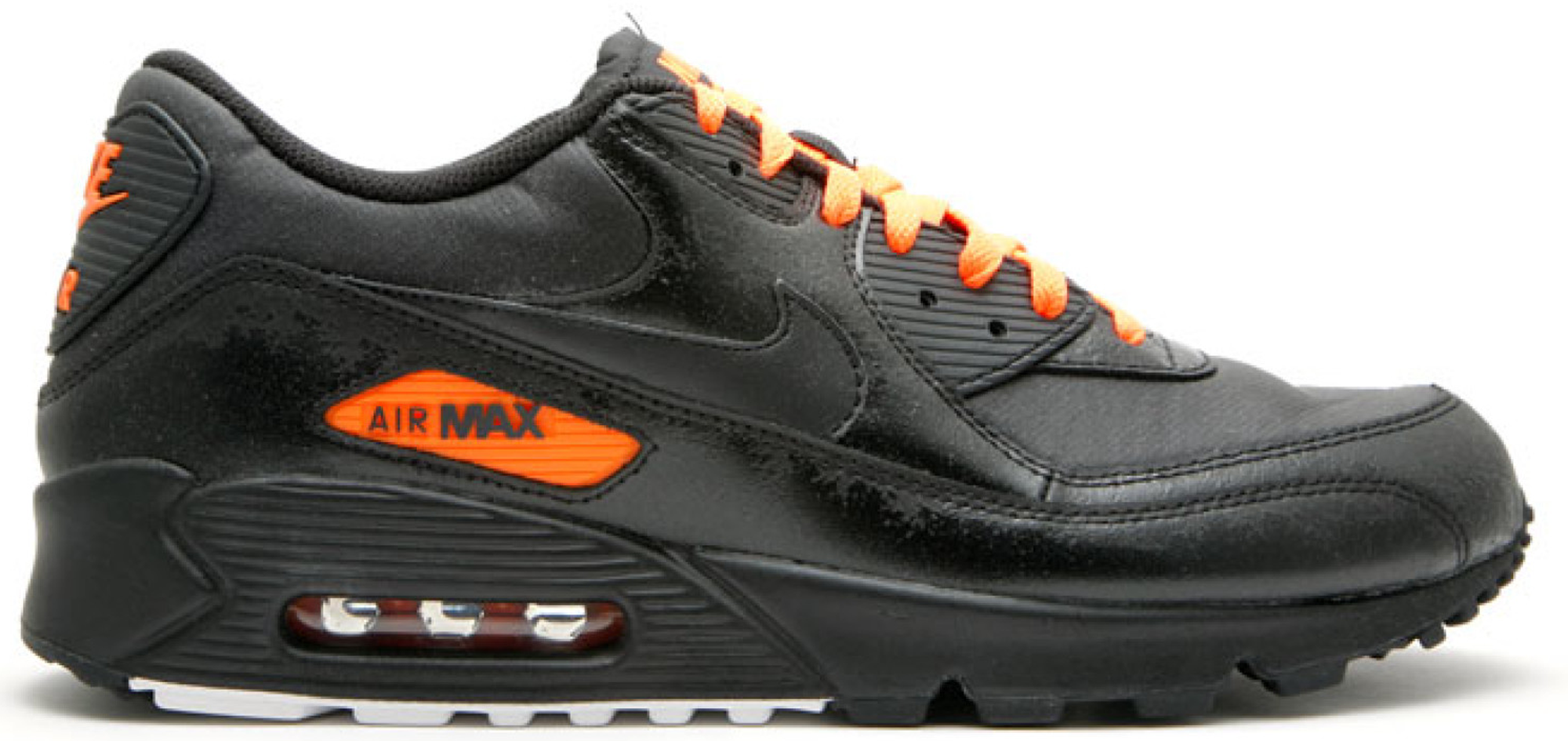 Nike Air Max 90 Black Total Orange 333888 004