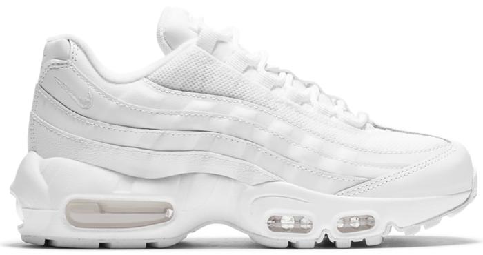 Nike 95 air max all white online