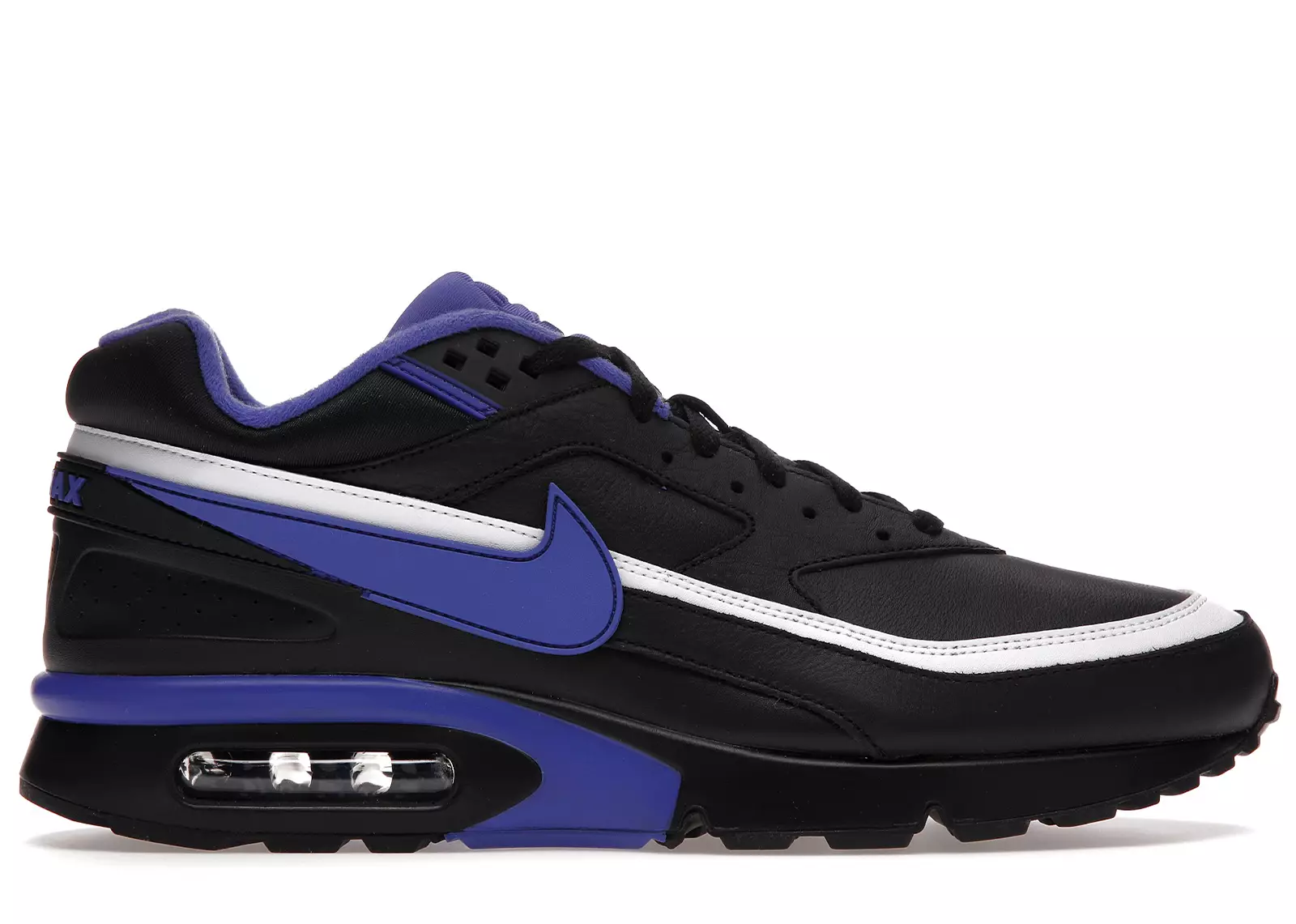 Nike Air Max BW OG Black Persian Violet Leather 2021 DM3047 001