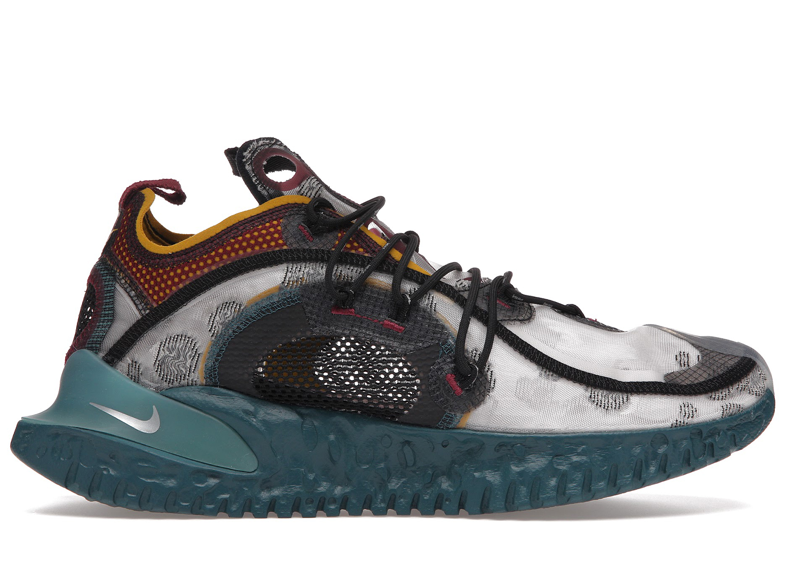 Nike Flow 2020 ISPA Black Turquoise Gold DM2832 001