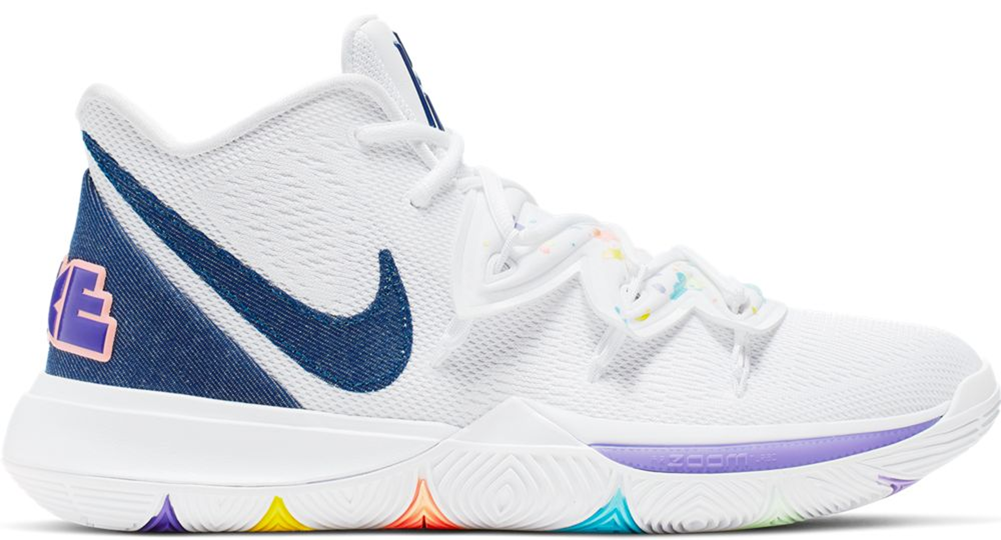 Kyrie 2025 5s white