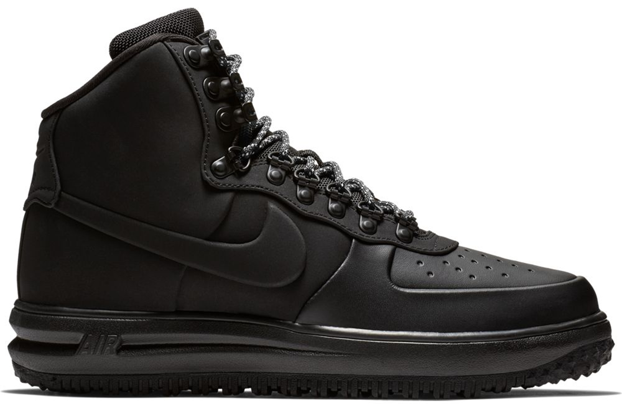 Nike Lunar Force 1 Duckboot 18 Triple Black BQ7930 003