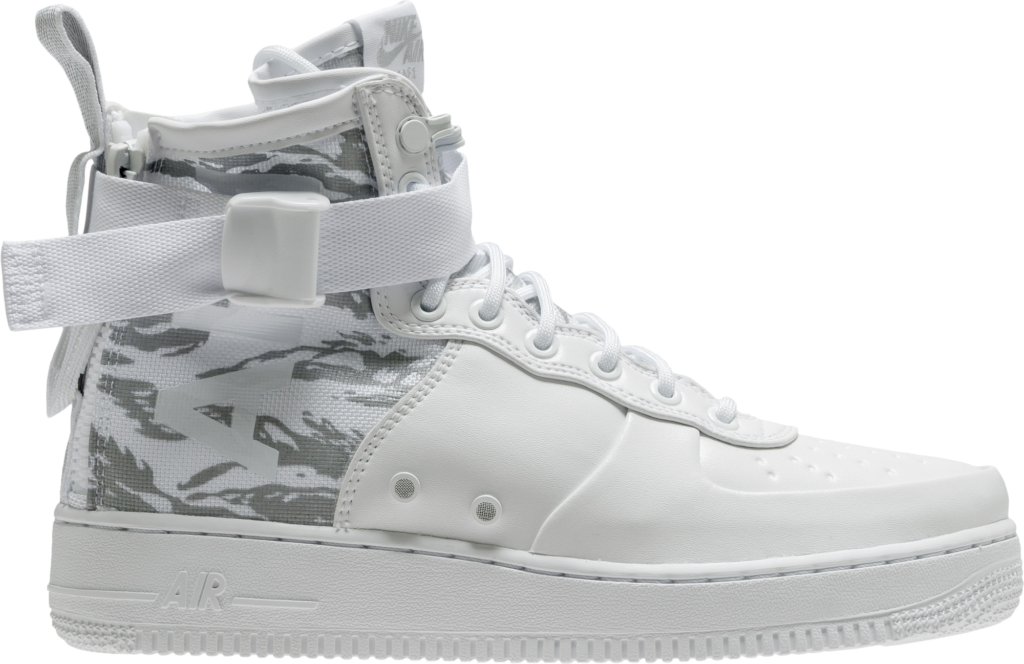 Nike air force 1 sf mid white online