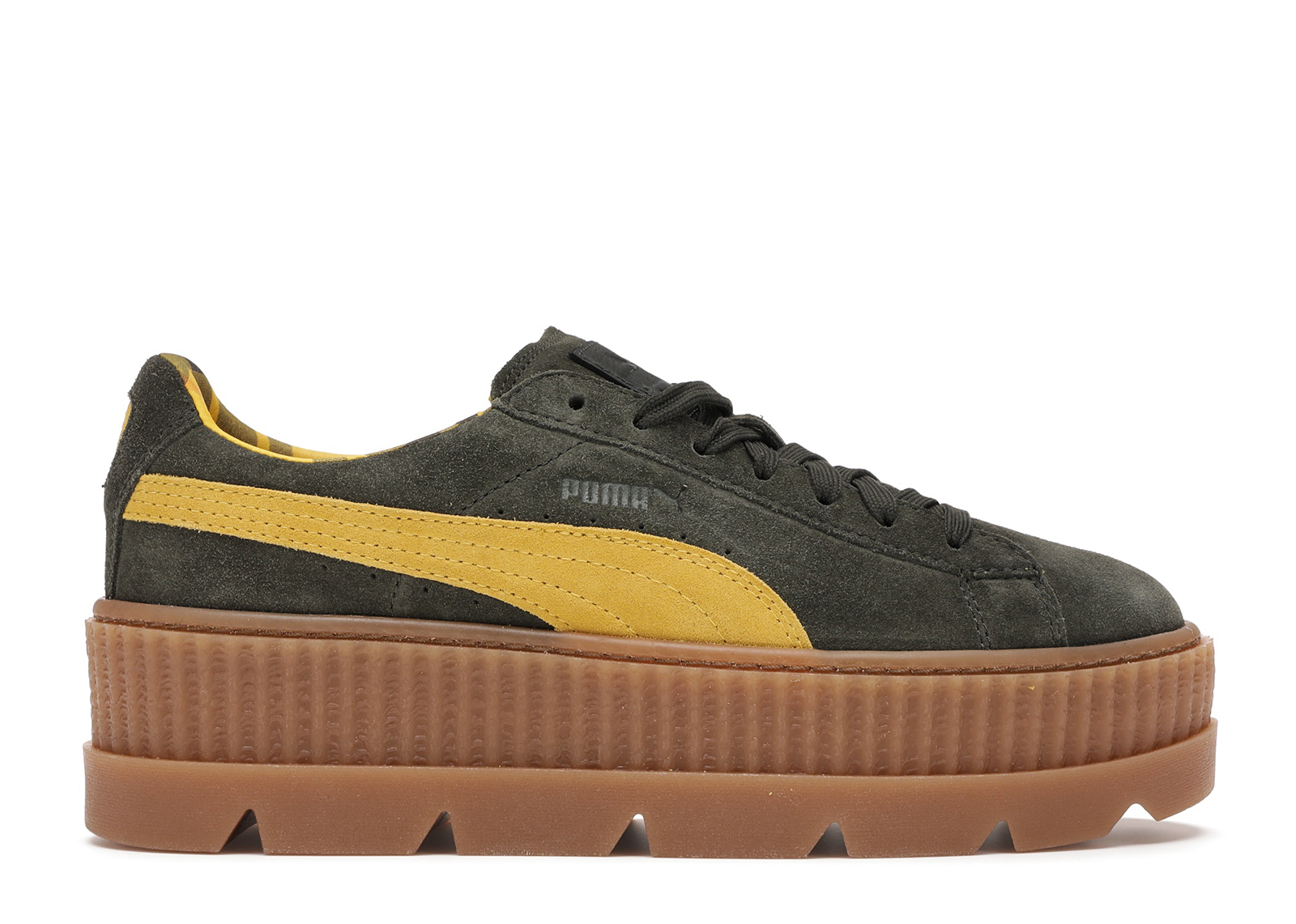 Puma Cleated Creeper Rihanna Fenty Suede Green W 366268 01