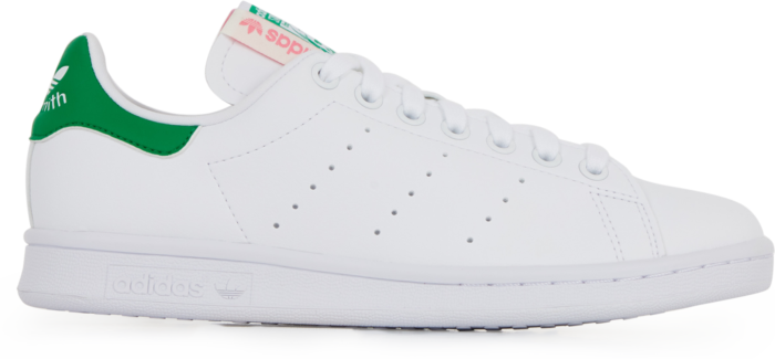 Adidas Originals Stan Smith Tongue Label Blanc vert rose GY1508