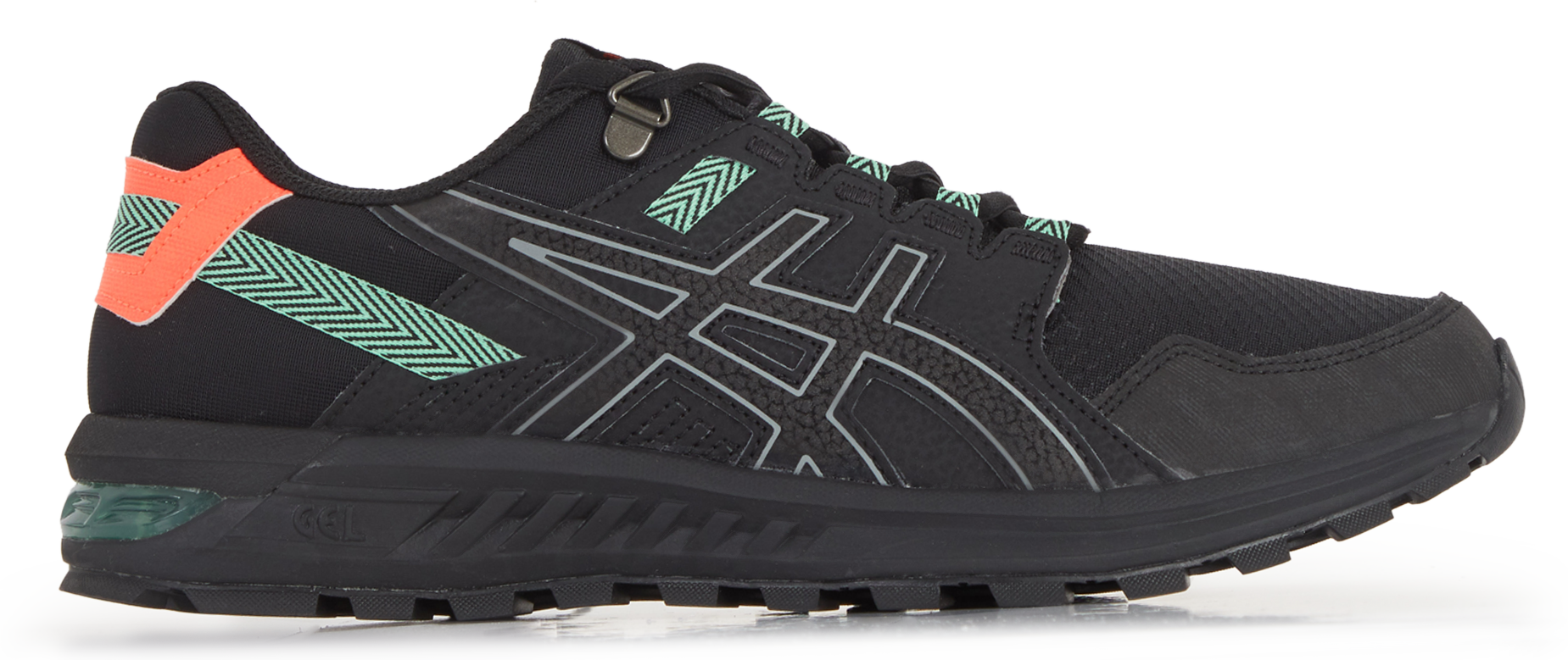 Asics noir clearance prix