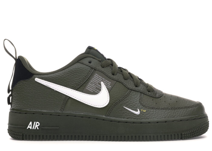 Nike Air Force 1 Low Utility Olive Canvas GS AR1708 300