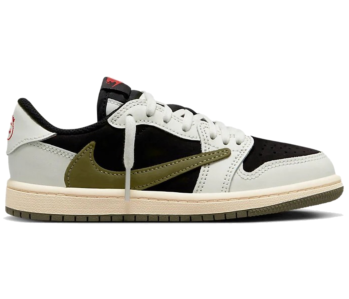 Air Jordan 1 Retro Low OG SP Travis Scott Olive (PS) | DZ5909-106