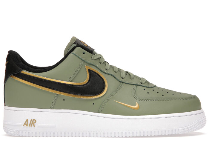 Nike air force 1 lv8 mid schwarz gold deals