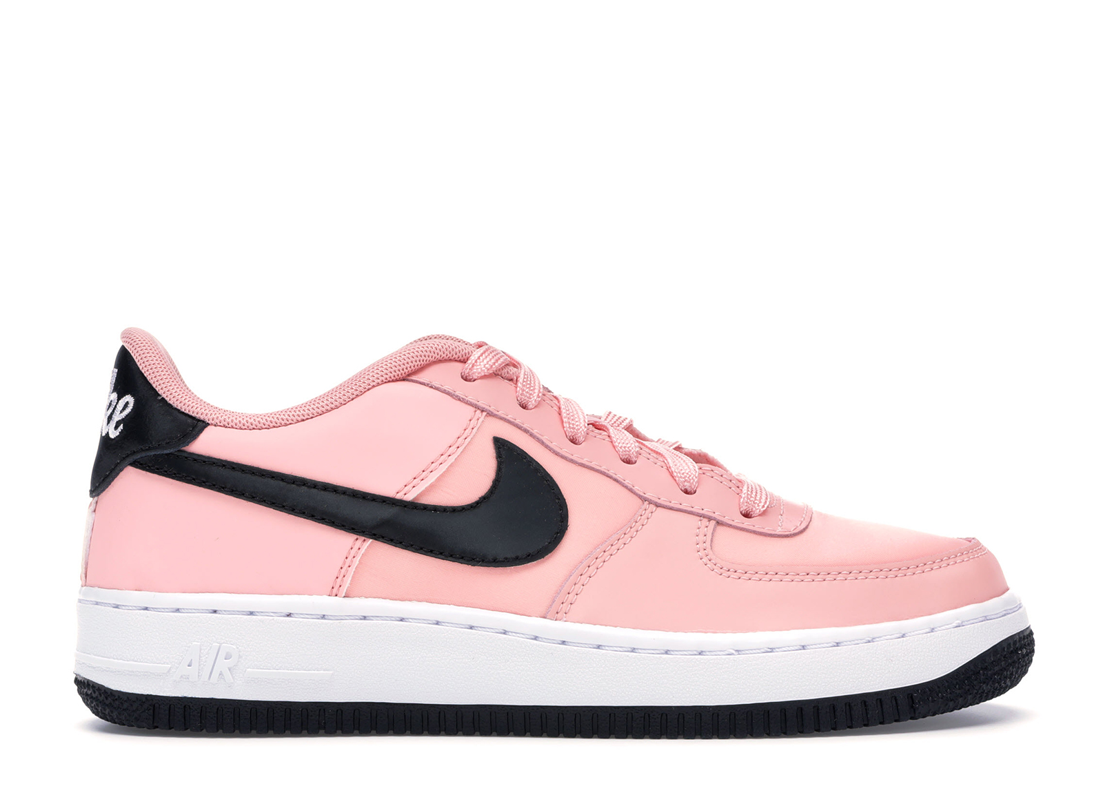 Nike Air Force 1 Low Valentine s Day Bleached Coral 2019 GS BQ6980 600