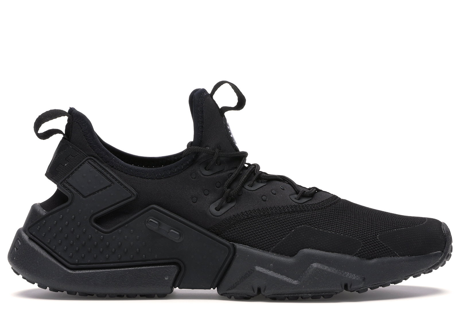 Nike air huarache drift black and white on sale