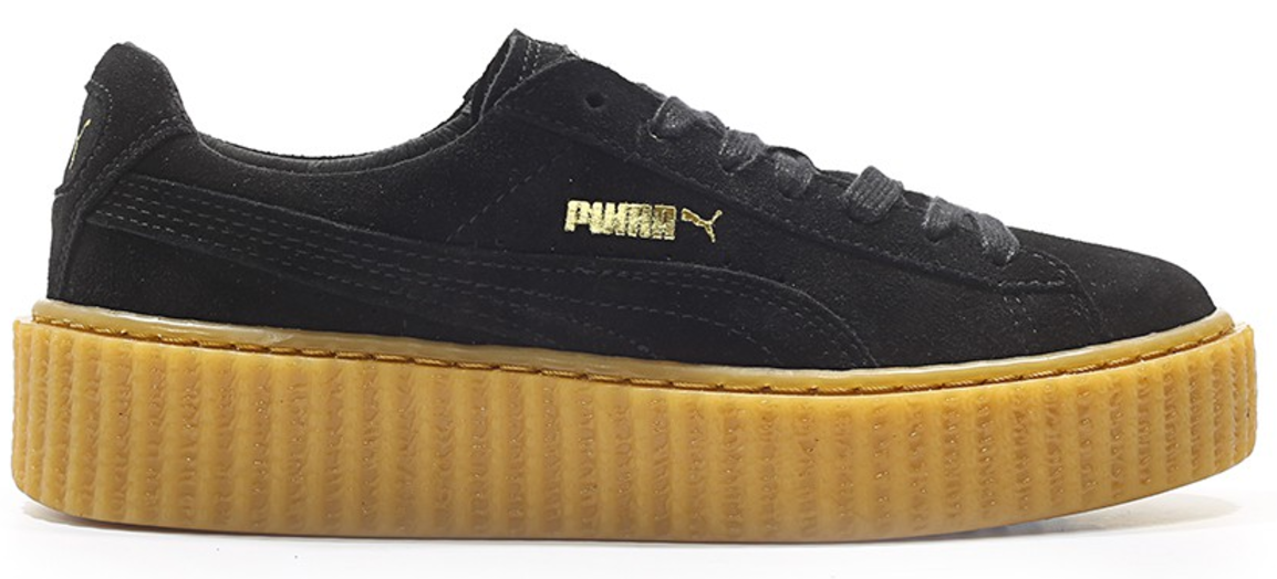 Puma Creepers Rihanna Fenty Black Oatmeal W 361005 02