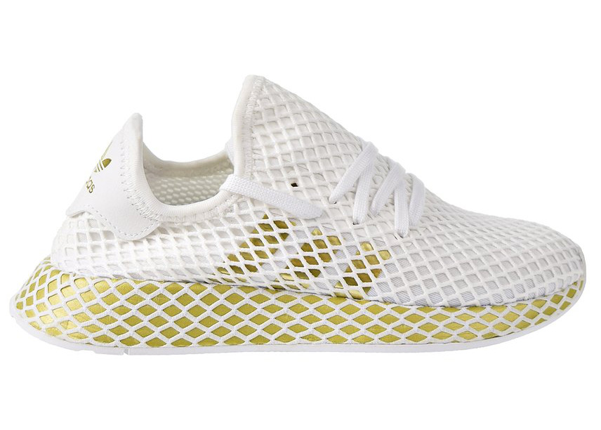 adidas deerupt runner jaune