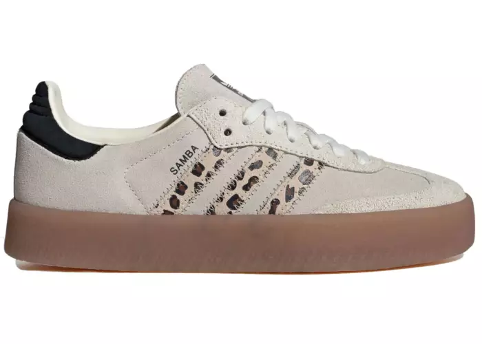 adidas Sambae Leopard Off White Women s JI4226